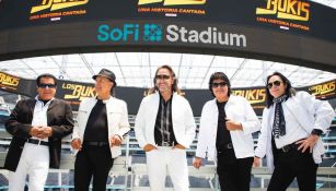 Super Bowl: El Buki fue el encargado de inaugurar el Sofi Stadium, sede del Super Tazón LVI