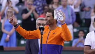 Rafael Nadal perdió la final del Indian Wells 