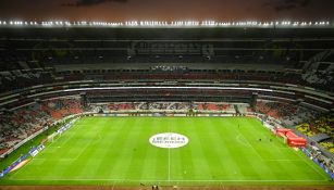 Estadio Azteca vacío previo al pitazo inicial