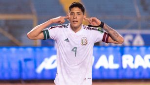 Edson Álvarez participó en la jugada del gol de México