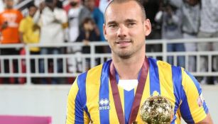 Wesley Sneijder en Qatar
