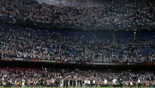 Las gradas del Camp Nou se llenaron de fans del Frankfurt