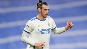 Gareth Bale jugando partido con el Real Madrid en LaLiga