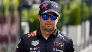Sergio Pérez en el sprint del GP de Imola