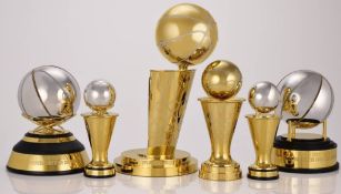 Trofeos NBA para la conferencia Este y Oeste