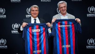 ACNUR sustituyó a Unicef en la nueva camiseta del Barça