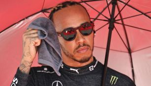Lewis Hamilton tras un Gran Premio