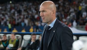 Zidane en su etapa dirigiendo al Real Madrid