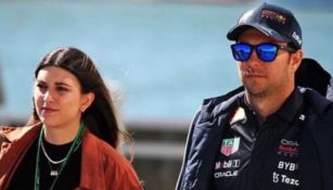 Checo Pérez y su esposa previo al Gran Premio de Canadá
