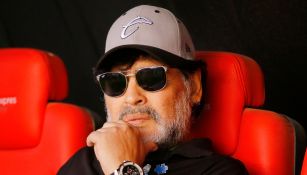 Maradona cuando dirigia a Dorados