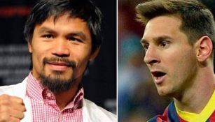 Manny Pacquiao alabó al futbolista Lionel Messi