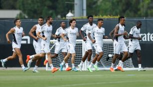 Real Madrid durante entrenamiento