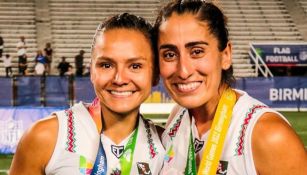 Sheilla Silva y Ana Rojano tras ganar el oro en los World Games