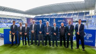 Grupo Pachuca hizo su primera visita al Estadio del Real Oviedo