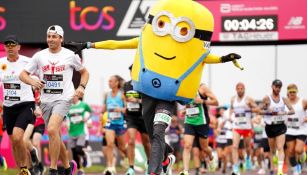 Un Minion corrió el Maratón de Londres 