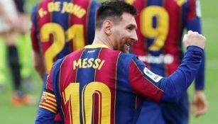 Messi con Barcelona