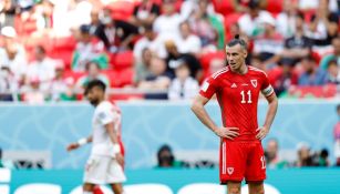 Gareth Bale decepcionado tras la derrota que sufrieron ante Irán