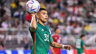 Orbelín Pineda con la Selección Mexicana en Qatar 2022
