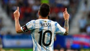 Lionel Messi, delantero de Argentina