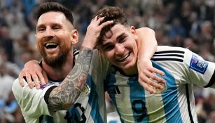 Messi y Álvarez, las figuras de Argentina