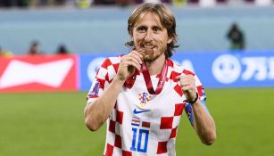Luka Modric tras ganar el tercer lugar de la Copa del Mundo Qatar 2022