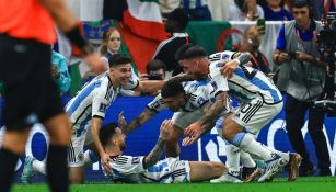 Lionel Messi marcó el primer gol de Argentina