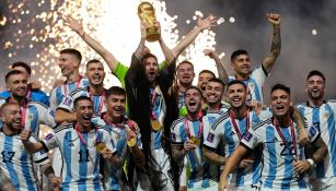 Argentina tras ganar la Copa del Mundo