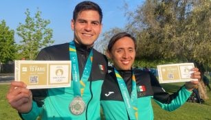 Emiliano Hernández y Duilio Carrillo ganan oro y plata en Pentatlón Moderno