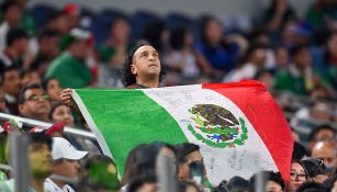 La afición mexicana no aguantó el marcador en contra y gritaron insultos