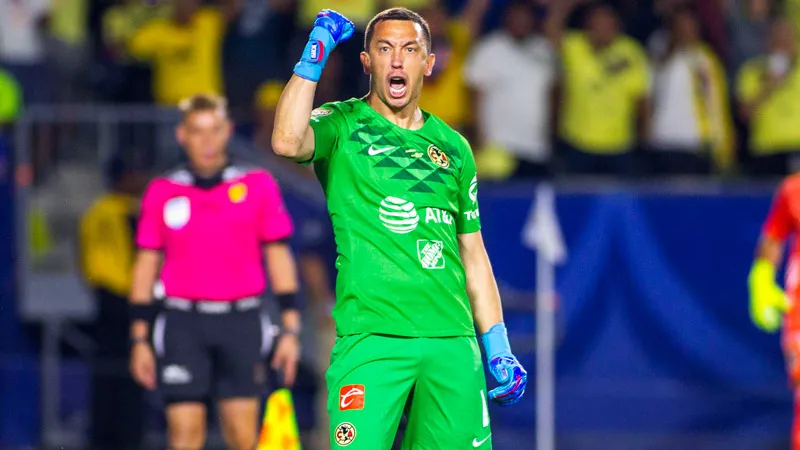 IMAGO7 Agustín Marchesín celebra un triunfo de América
