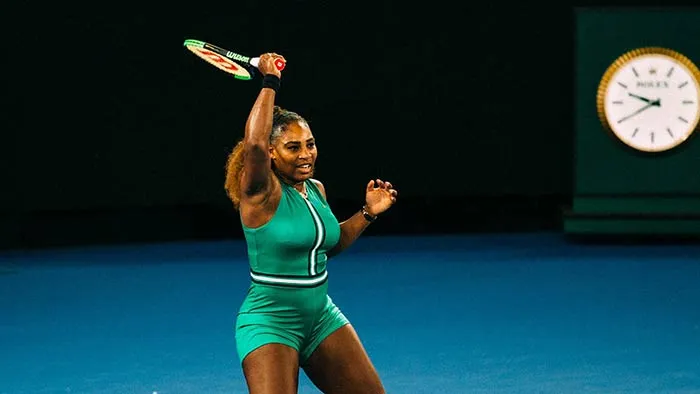 TWITTER @SERENAWILLIAMS Serena, en un partido