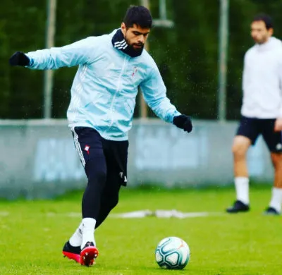 INSTAGRAM @NESTORARAUJO14 El Celta de Vigo volvió a los entrenamientos este lunes