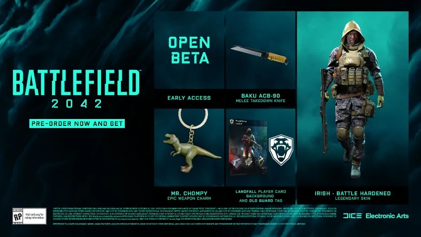 ELECTRONIC ARTS Kimble 'Irish' Graves, nuevo agente de Battlefield 2042