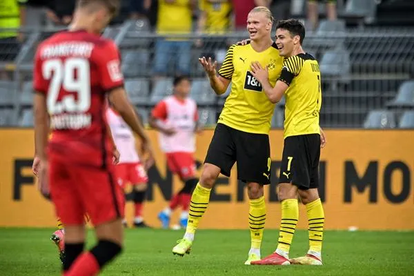 EFE Erling Haaland, en festejo de gol