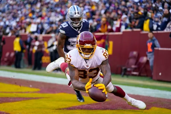 AP Washington en acción frente a Cowboys