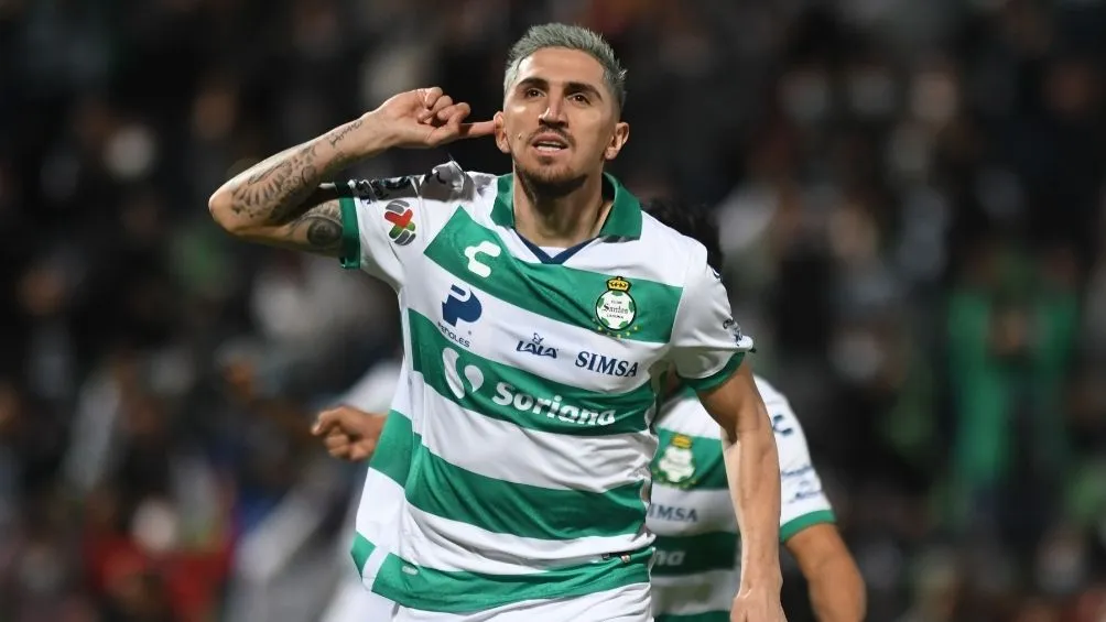 IMAGO7 El chileno festejando un gol en su anterior equipo