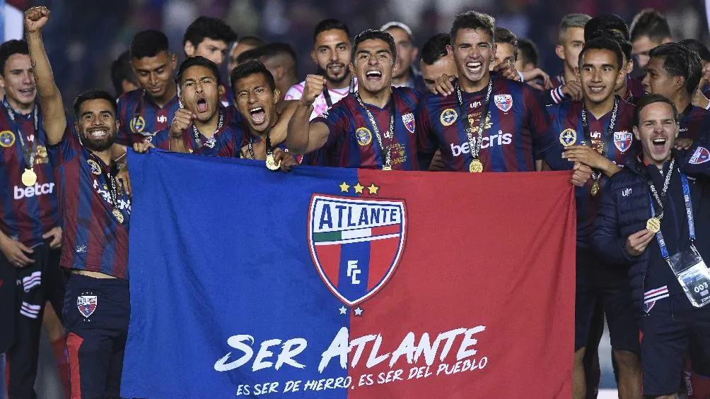IMAGO7 Atlante festejando título en la Liga de Expansión