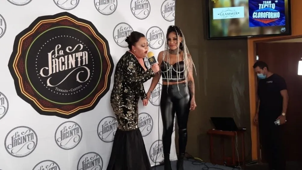 CORTESÍA MORITA DIGITAL Juárez en la presentación del calendario