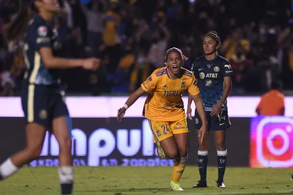 IMAGO7 María Sánchez celebra gol frente al América