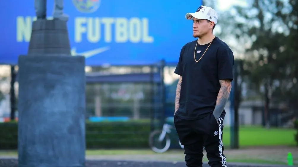 IMAGO7 Nico Castillo en un entrenamiento con América