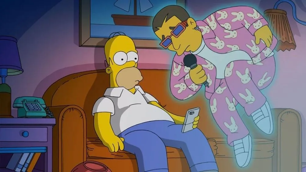 ESPECIAL Bad Bunny debuta en Los Simpson