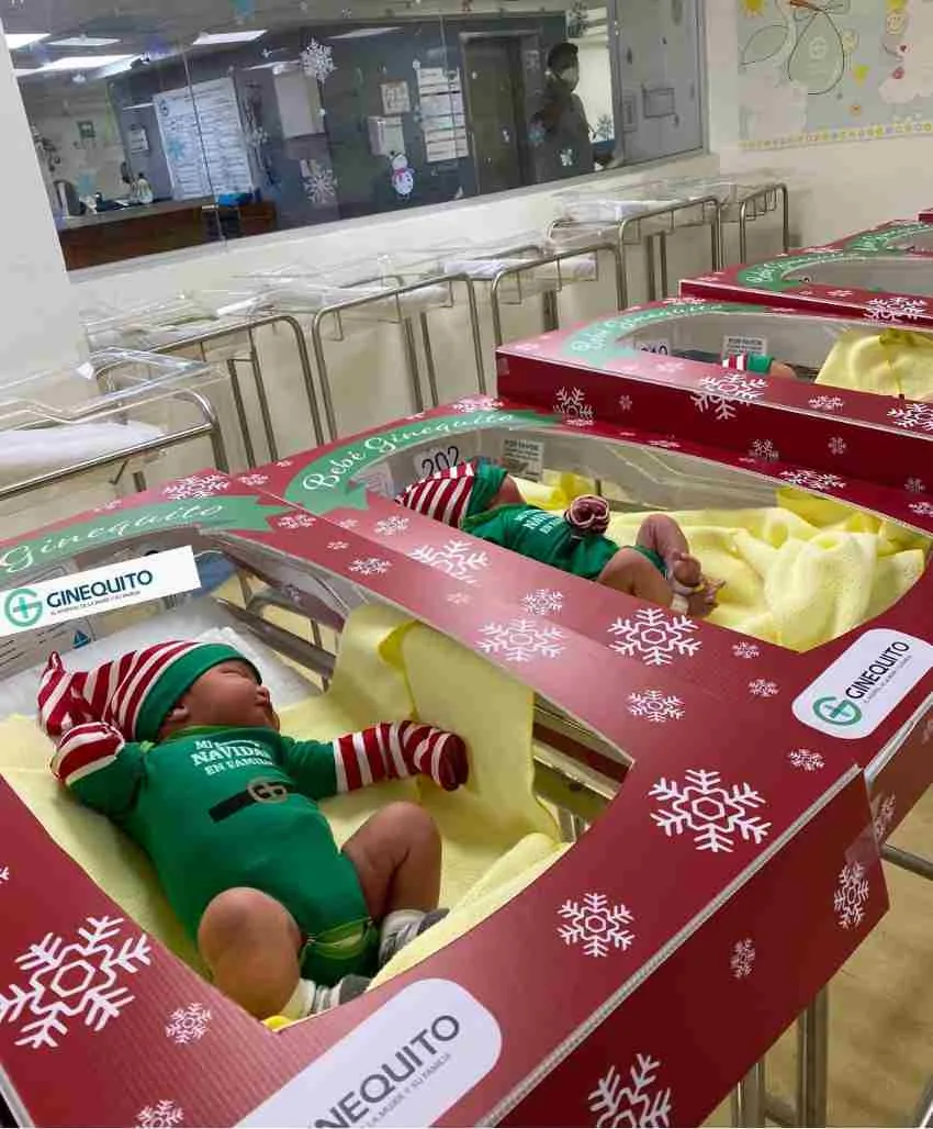 FACEBOOK: Hospital Ginequito Bebés que nacieron este 25 de diciembre