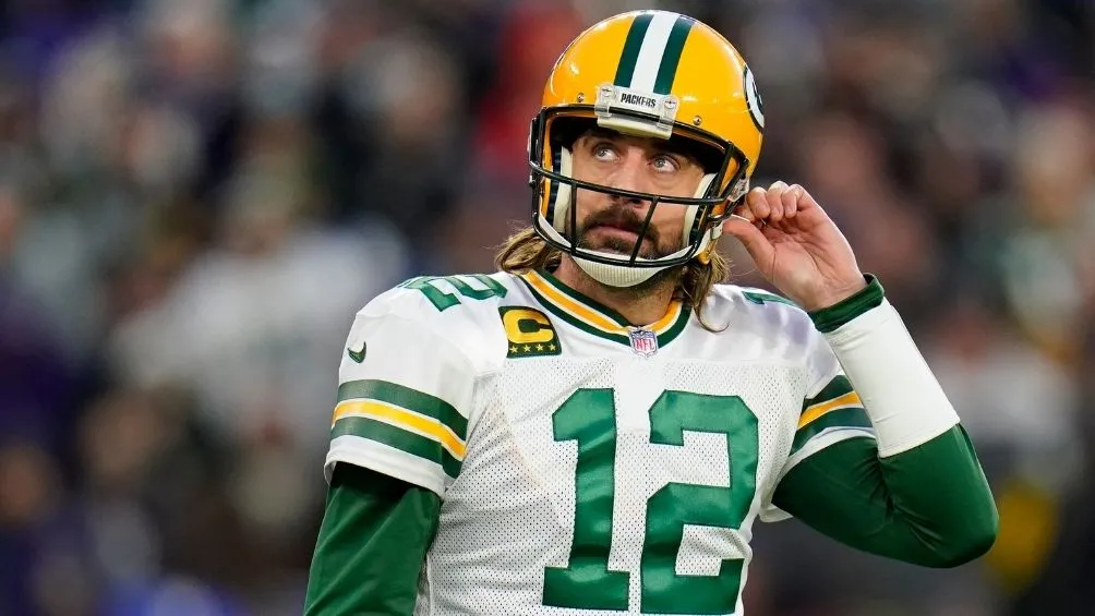 AP Aaron Rodgers en un partido con Green Bay