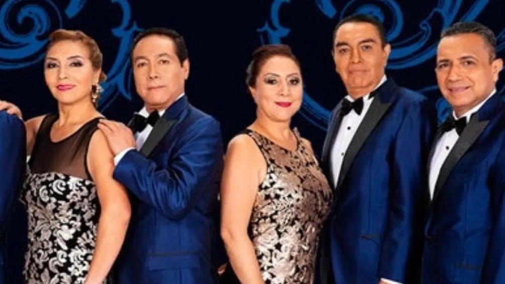 TWITTER/@Laencuesta4 Los Ángeles Azules en una presentación