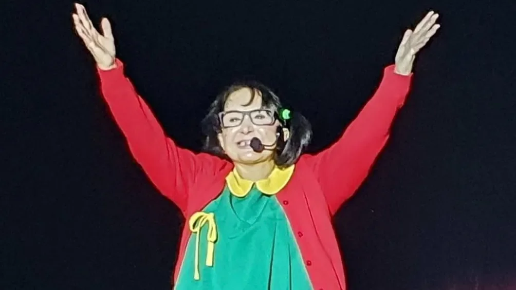 INSTAGRAM | @LACHILINDRINA_OFICIAL María Antonieta de las Nieves interpretando a La Chilindrina