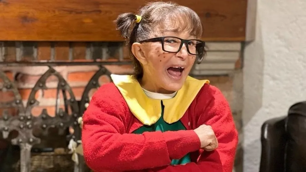 INSTAGRAM | @LACHILINDRINA_OFICIAL María Antonieta de las Nieves interpretando a La Chilindrina