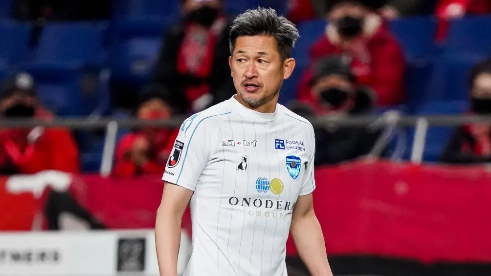TWITTER | @TDMAS_CR Kazuyoshi Miura; el futbolista más veterano en activo del mundo