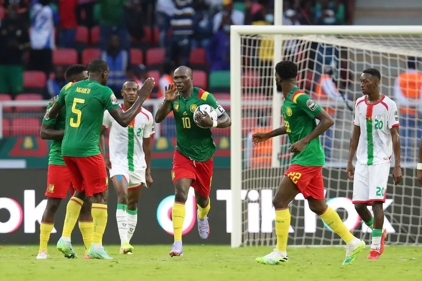 TWITTER: @CAF_ONLINE Vincent Aboubakar tras marcar su gol