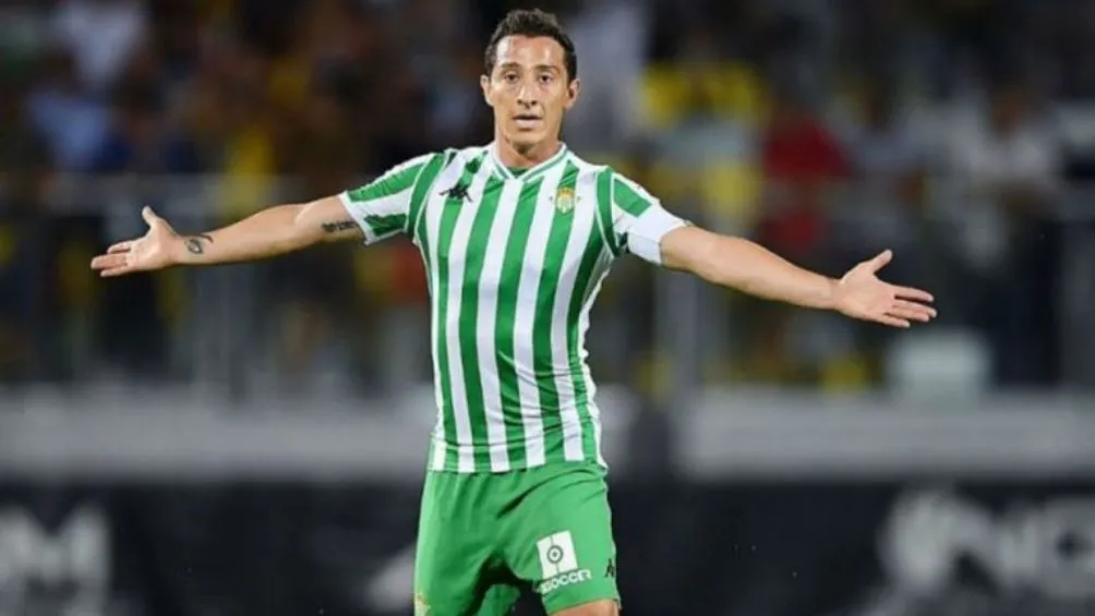 EFE Andrés Guardado jugando partido con Real Betis en LaLiga