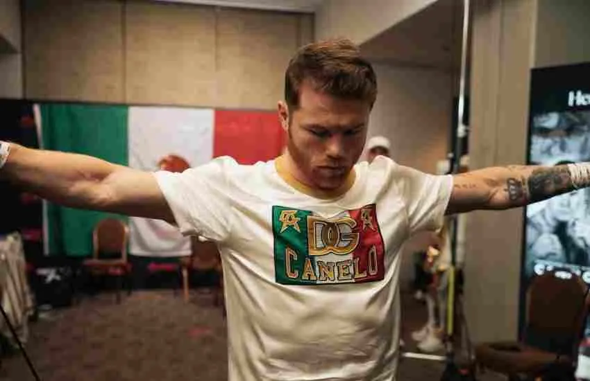 INSTAGRAM: @canelo Saúl Álvarez previo a una pelea